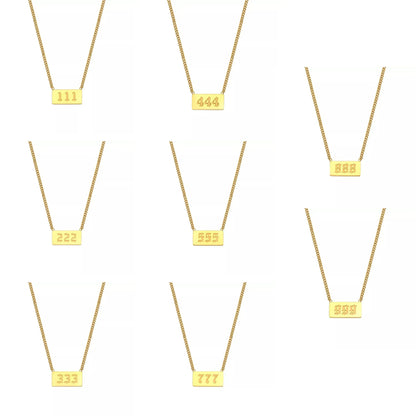 Angel Number Necklace