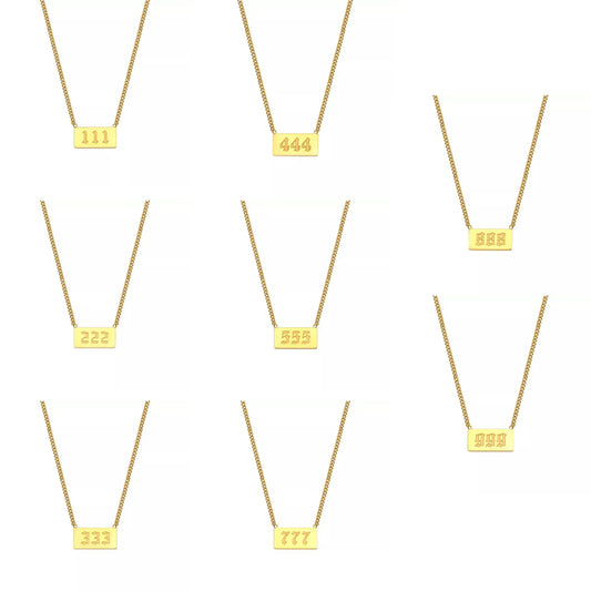 Angel Number Necklace