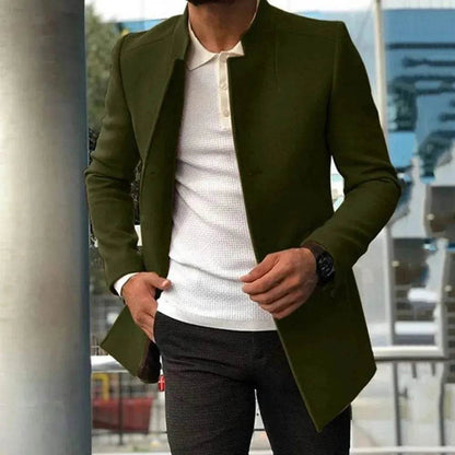 Blazer for Men Used as Business Work Jacket Breasted Plain - Slim fit