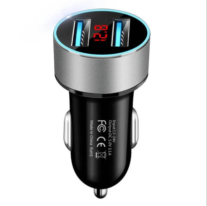 Fast Charging - Automobile Smart Digital LED display car charger