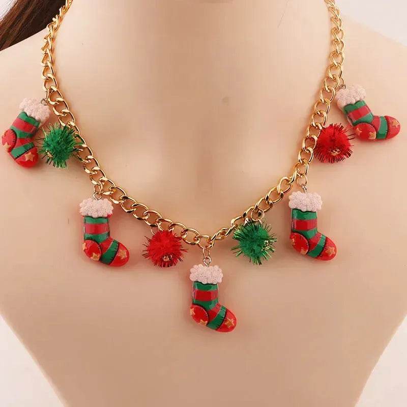 Creative Christmas Necklace women gift ideas