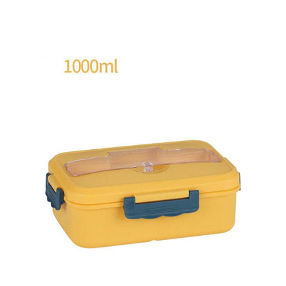 Microwave-Safe Stainless Steel Lunch Box for Work and School