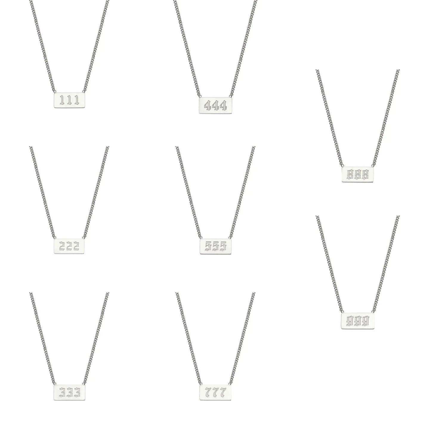 Angel Number Necklace