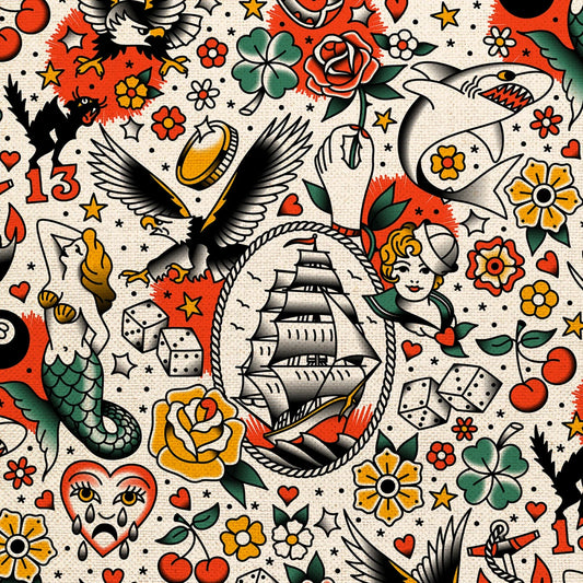 Paintbrush Studio – Toile naturelle biologique blanche