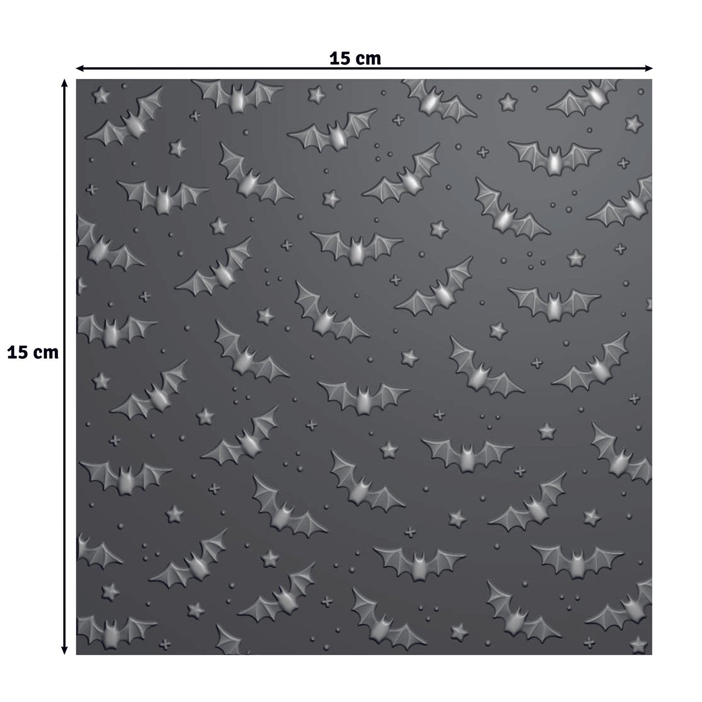 Vaessen Creative • Embossing Folder Bats 5.9x5.9in 1pcs