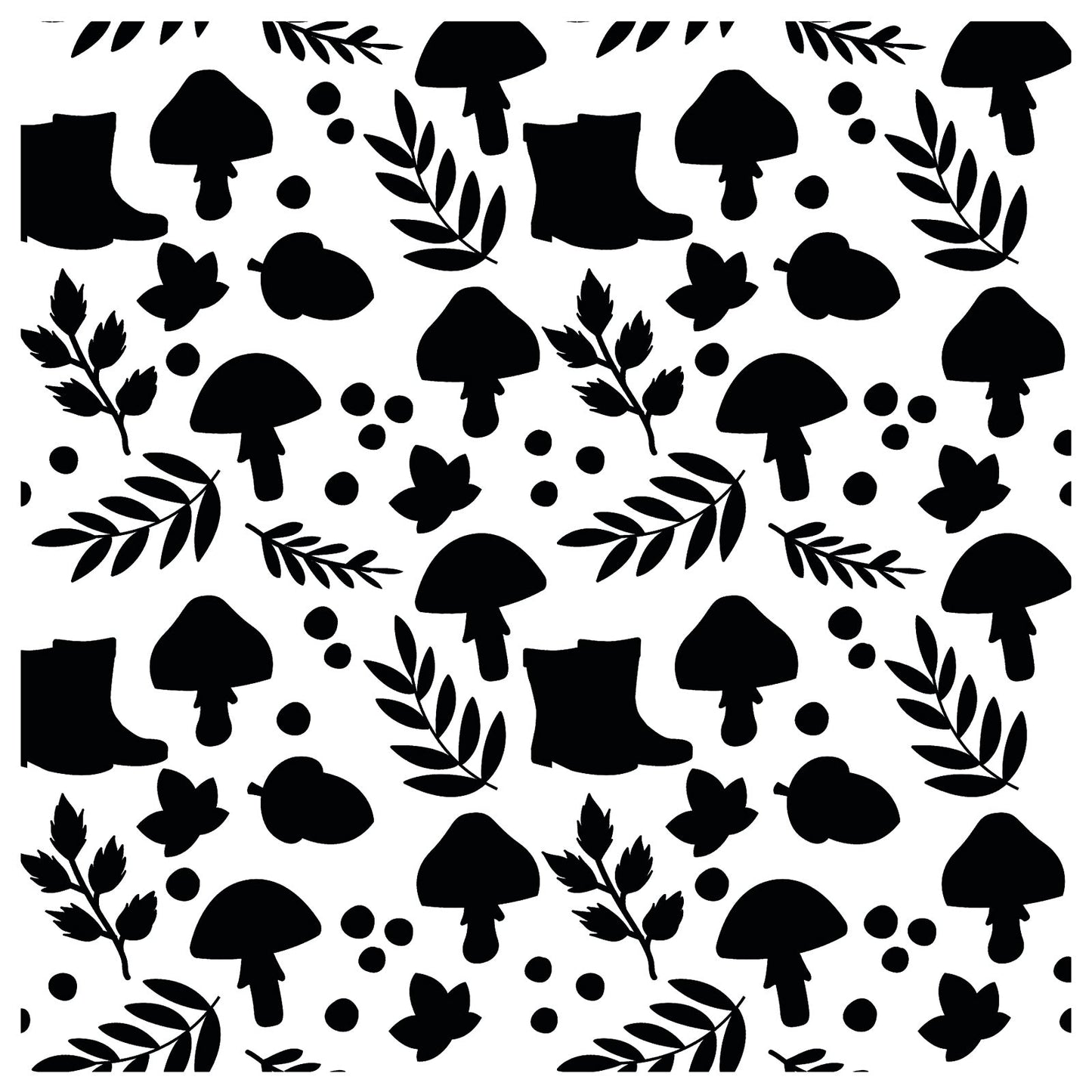 Vaessen Creative • Stencil Autumn Icons 5.9x5.9in