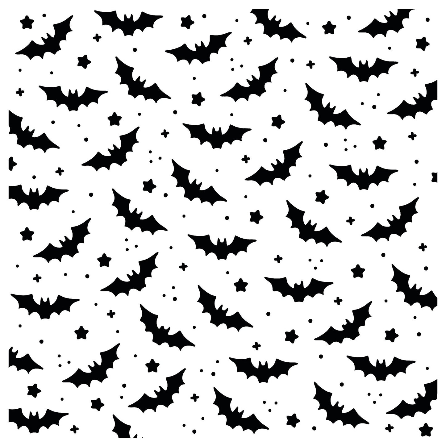 Vaessen Creative • Stencil Bats 5.9x5.9in