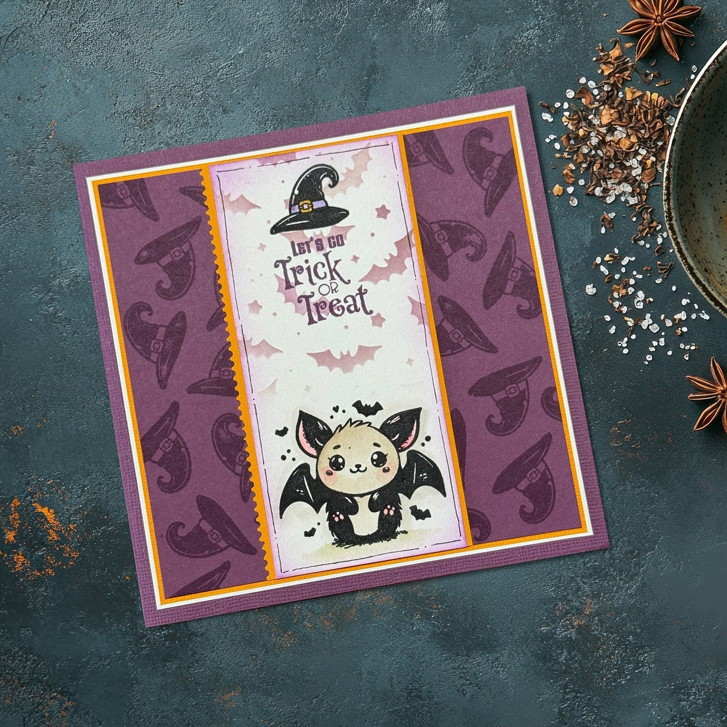 Vaessen Creative • Clear Stamps Trick or Treat 9pcs
