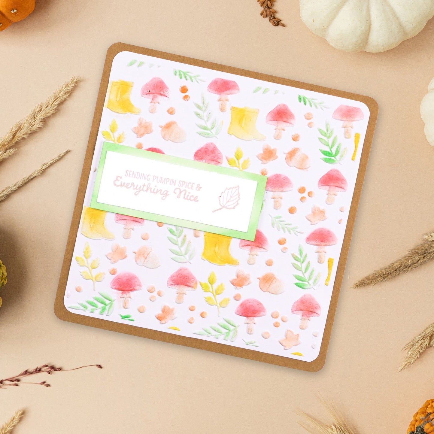 Vaessen Creative • Clear Stamps Hey Pumpkin 16pcs