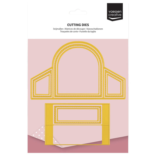 Vaessen Creative • Cutting Die Set Postal Edges