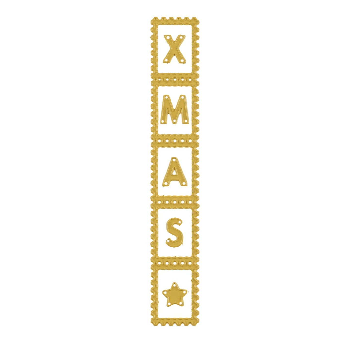 Vaessen Creative • Cutting Die Set Postal Stamp Strip