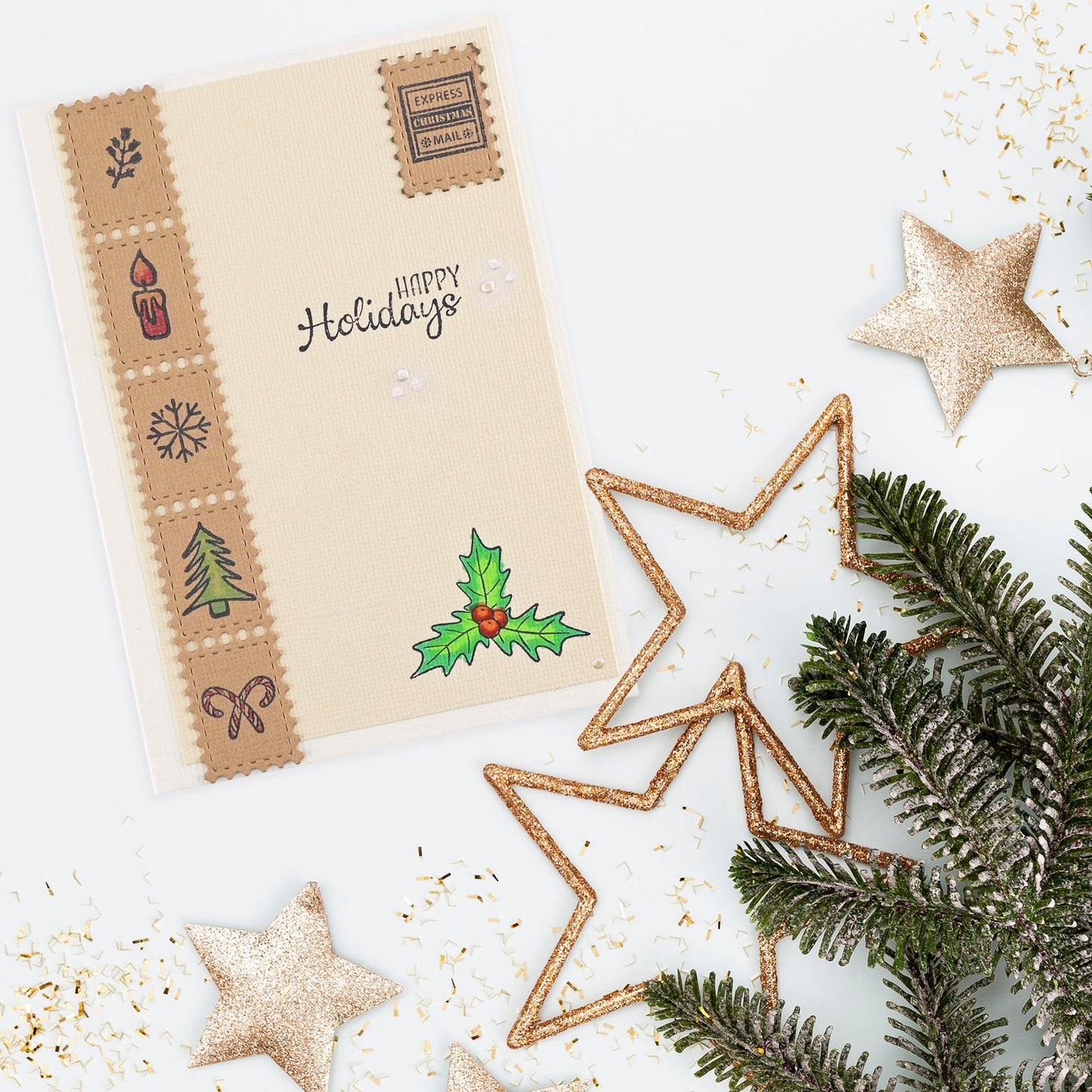 Vaessen Creative • Clear Stamps Falala Christmas