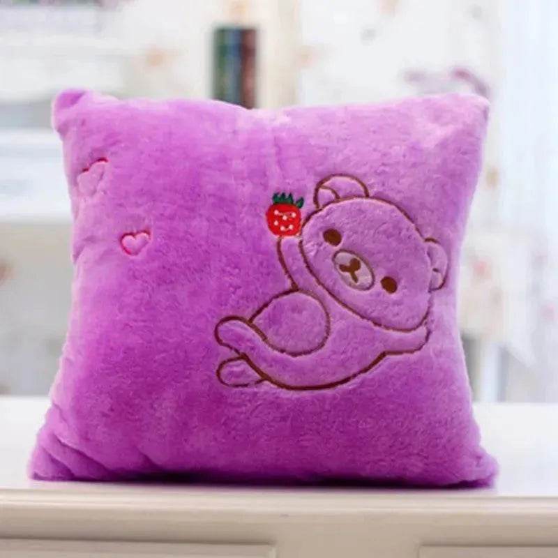 Oreiller Lumineux Unique Étoile Scintillante Design LED Lumière Coussin Coloré Étoiles Peluche Oreiller Jouets Cadeau Pour Enfants Fille
