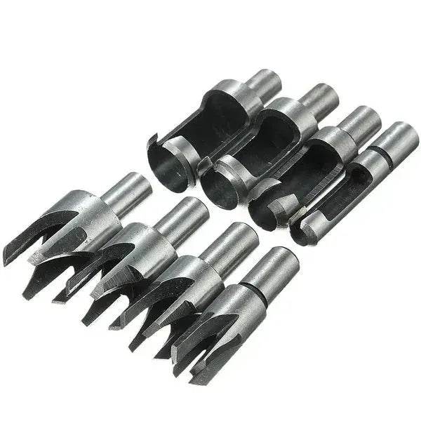 8pcs Wood Plug Cutter set tapered plug cutter