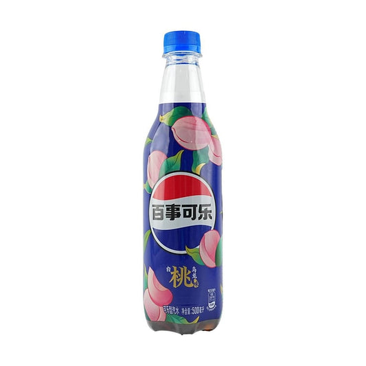 Pepsi, saveur Pêche et Thé Oolong, 500 mL