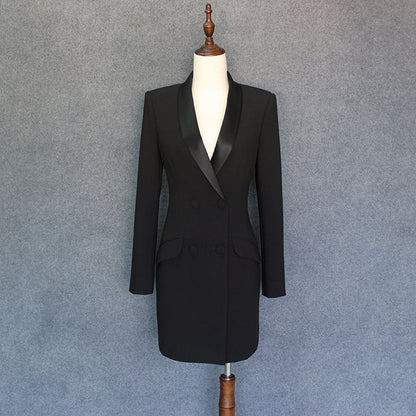Women’s Fashion Coat and Skirt Set – Elegant Matching Suit Outfit