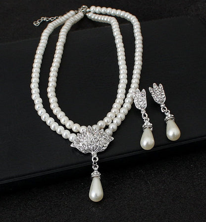 Alloy necklace bride wedding accessories