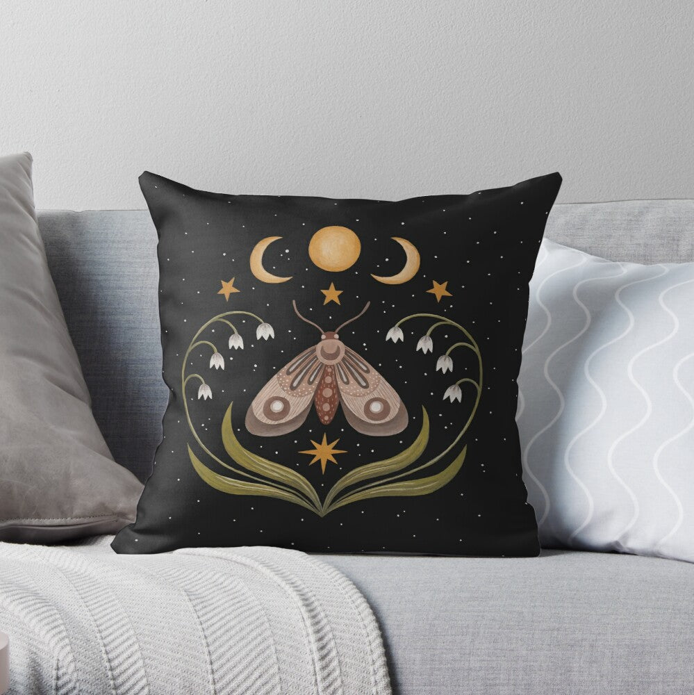 Modern Linen Pillow Cover – Minimalist Geometric Cushion Case for Home Décor