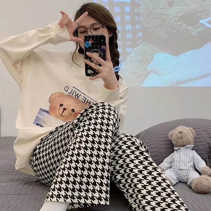 Cotton Silk Pajama Lounge trouser Pants Summer Women