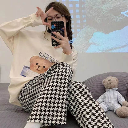 Cotton Silk Pajama Lounge trouser Pants Summer Women
