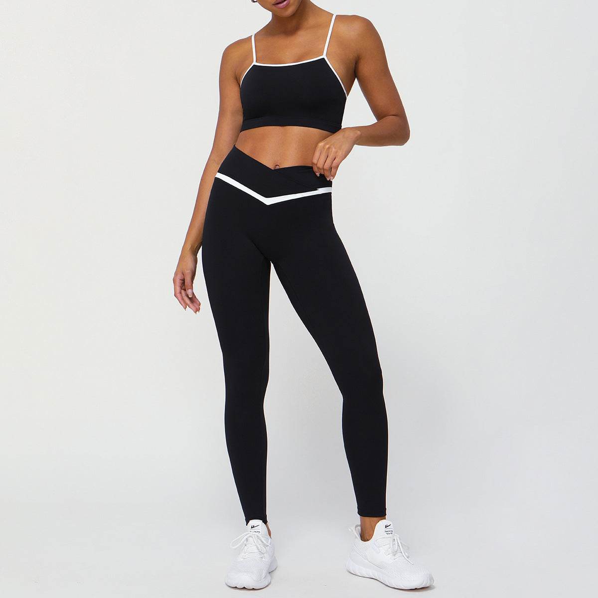 Workout Clothes for Women Running Yoga Outfit Set 2pcs