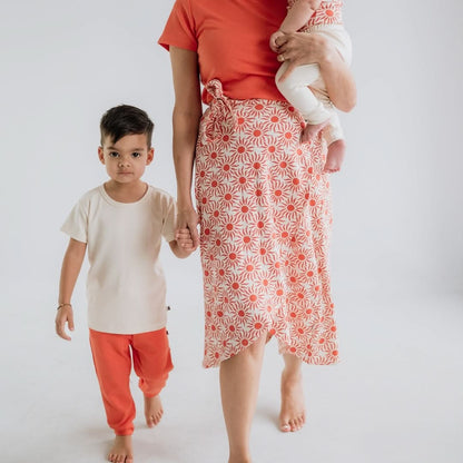 Ladies Bamboo Wrap Skirt | Sunkissed