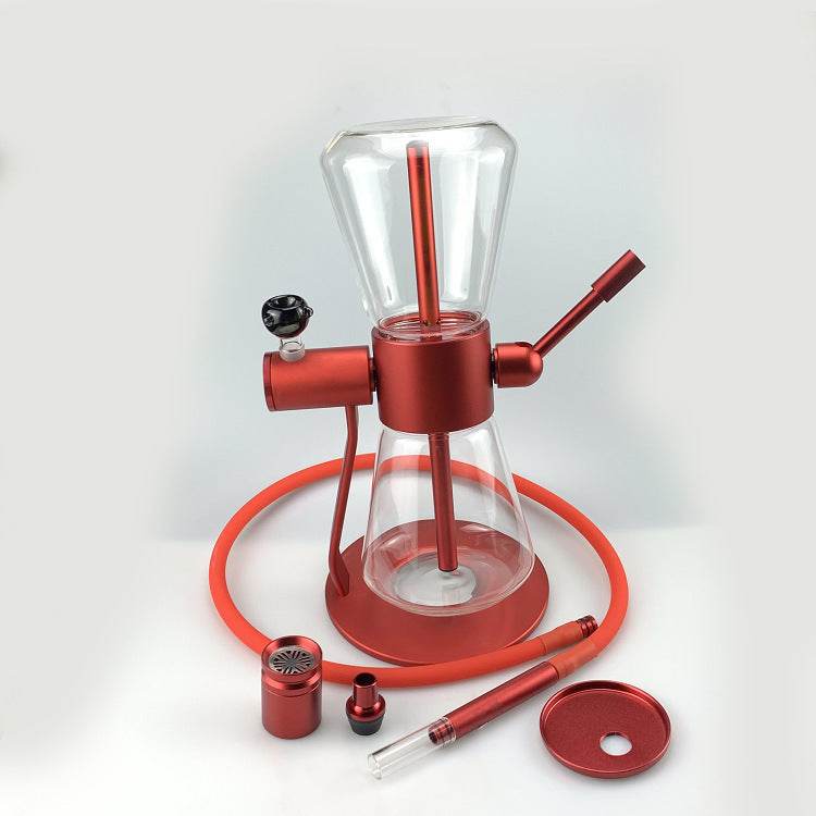 Hourglass Type Rotary Gravity Hookah