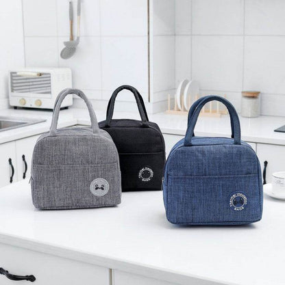 Portable Fashion Insulated Work Lunch Bag for Women