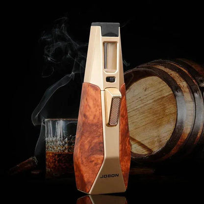 Luxury High-end Safety Lock Fire Integrated Cigar Lighter