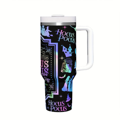 Disney Villains 40Oz Stainless Steel Tumbler With Lid & Straw - Insulated, Leakproof, Reusable Drinkware For Hot And Cold Beverages - Perfect Holiday Gift