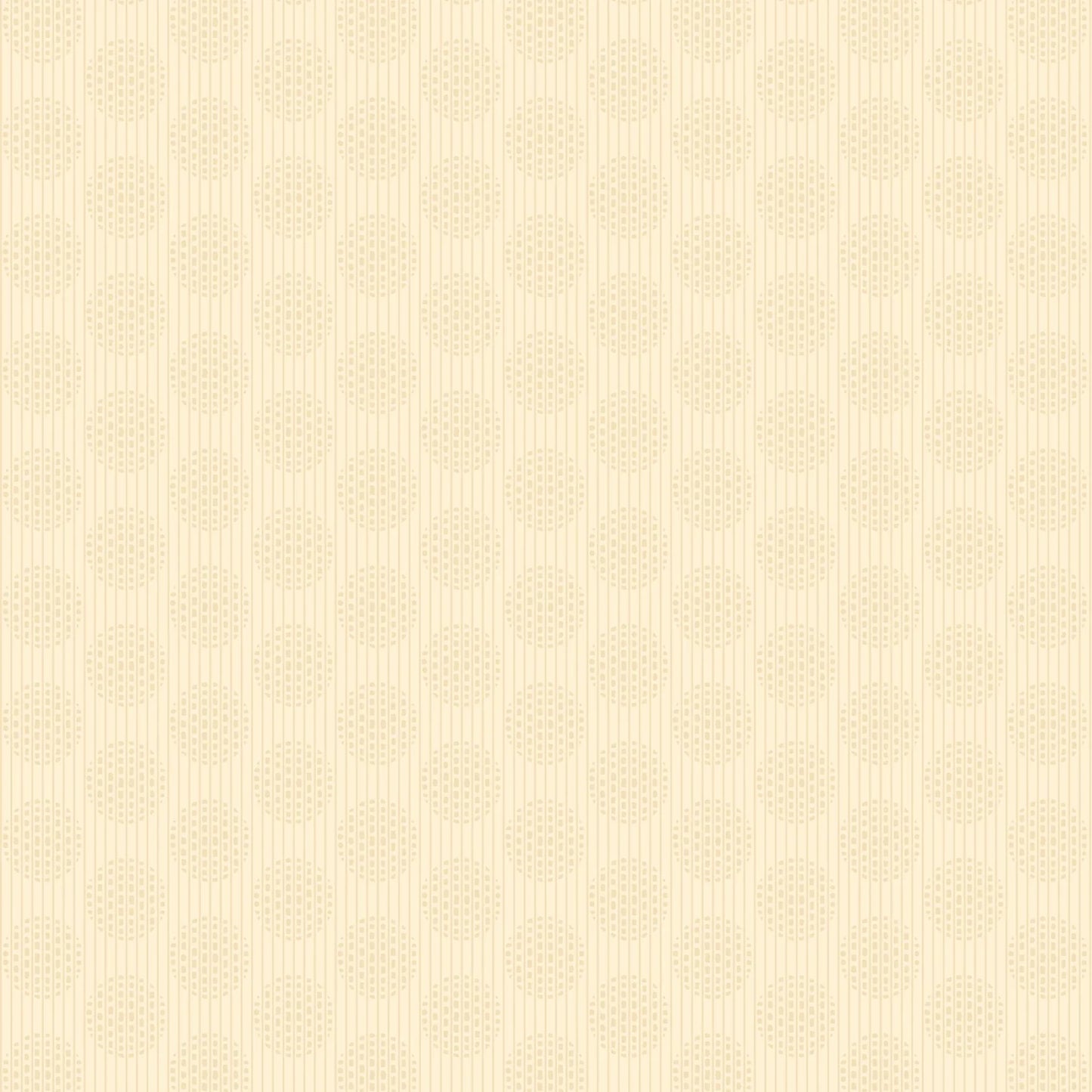 Wilmington Prints' Essential Basics - Caramel Macchiato Circles & Stripes