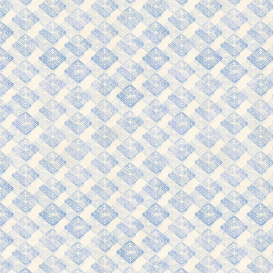 Wilmington Prints - Susan Winget - Hydrangea Mist - 39823 244 Blue Diamonds