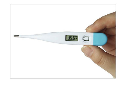 Medical electronic temperature counting display soft head thermometer