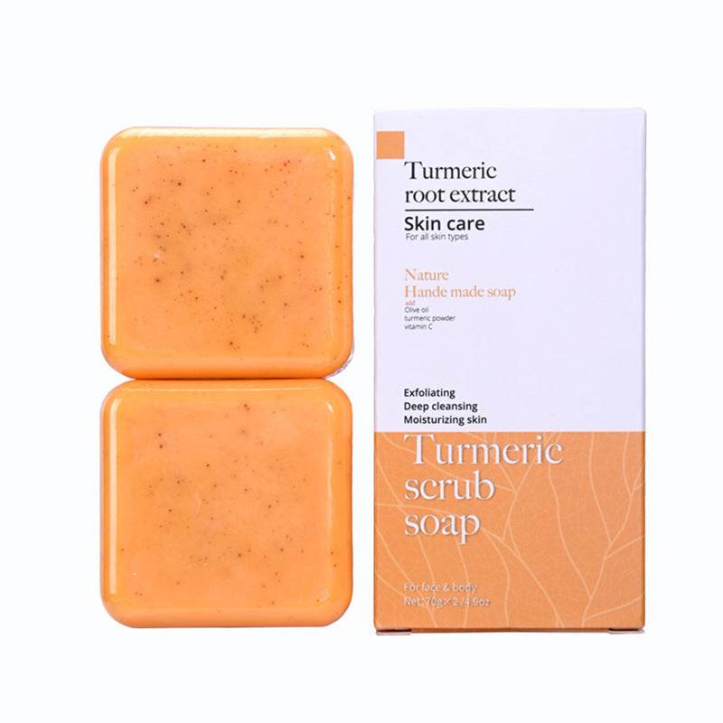 Curcuma Frosted Handmade Cleansing Bath Turmeric Soap