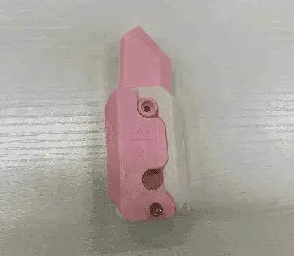 Impression 3D Gravité Cub Sauteur Petit Radis Mini Couteau Modèle