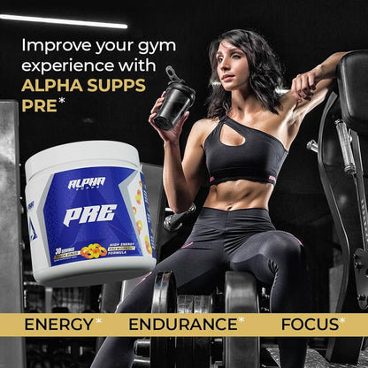 Sustained Energy Pre-Workout: Alpha Supps for Mental Clarity