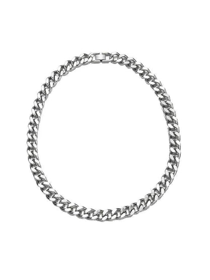 Thick Cuban Link Chain Titanium Steel Necklace Clavicle Chain