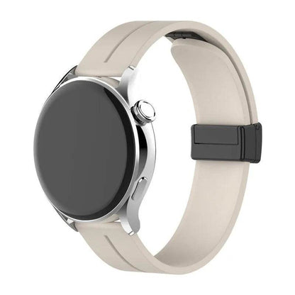 Applicable Watt4 Strap Silicone Magnetic Folding Buckle Watch Band