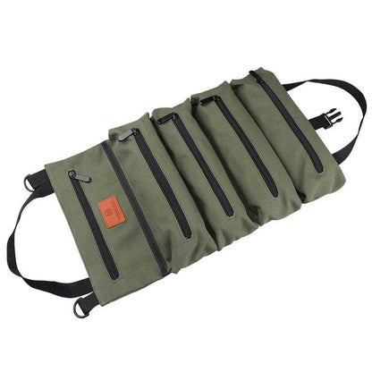 Sac à outils suspendu en toile Ann 16, sac de rangement de voiture, sac d'électricien, sac à outils de quincaillerie de voiture