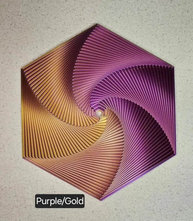 Hexagon Fidget Toy 3D Printing Toy