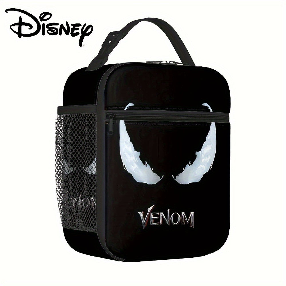 Disney Marvel Spider-Man Insulated Lunch Bag - Lightweight Nylon, Polyester Lined, Perfect For Work, School & Outdoor Camping