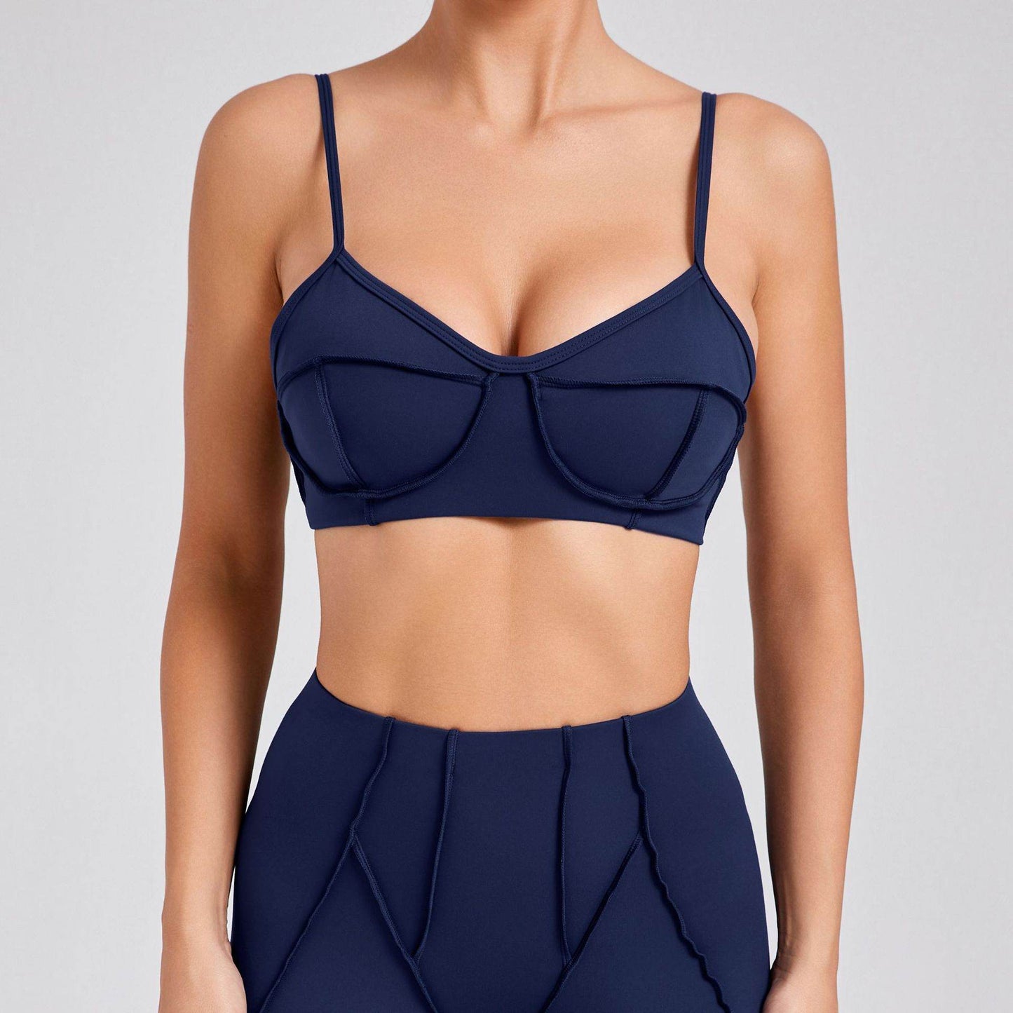 Soutien-gorge de sport maintien élevé pour la salle de sport, le yoga et l'exercice