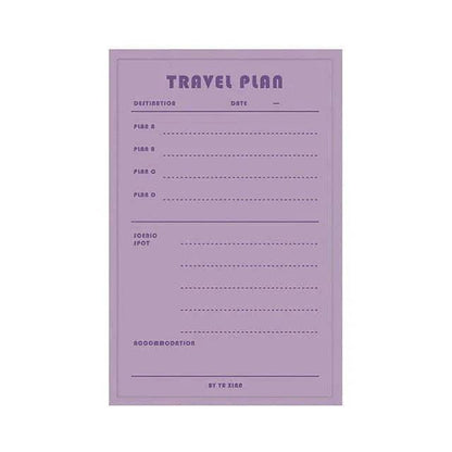 Daily Weekly Notepad Planner Tearable Message Memo Book