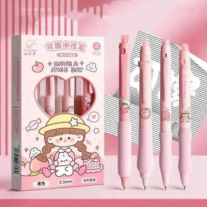 Cartoon Chubby Panda Erasable Pen for School Children