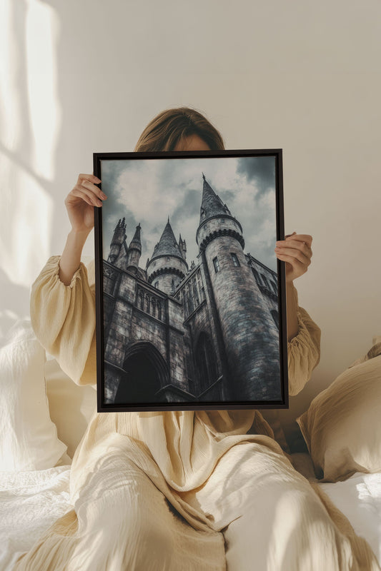 CITÉ DES SORCIERS, Artwork on stretched canvas