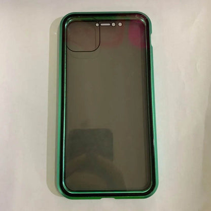 iPhone Case Anti-peep Magnetic  Privacy Glass Protective Shell Magnetic