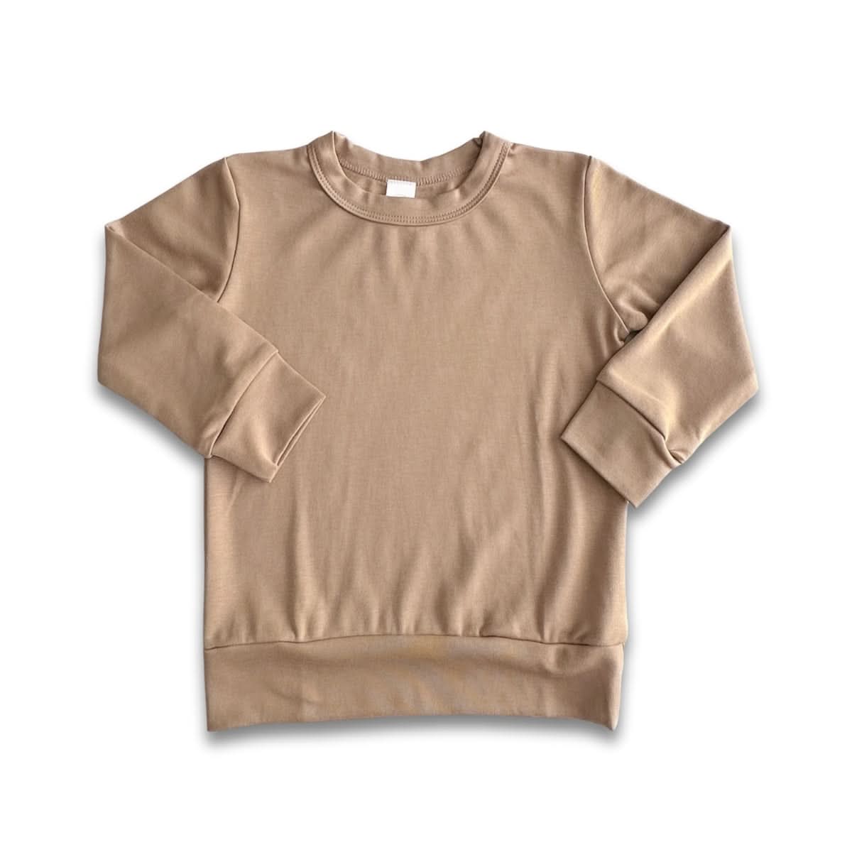 Youth Bamboo Raglan Pullover | Rosewood