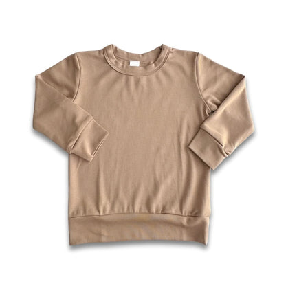 Youth Bamboo Raglan Pullover | Rosewood