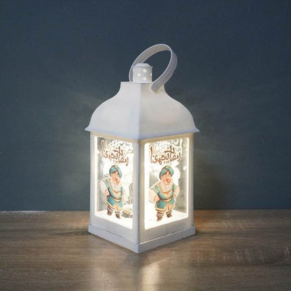 Wind Lantern Plastic Decoration For Eid Mubarak Ornament