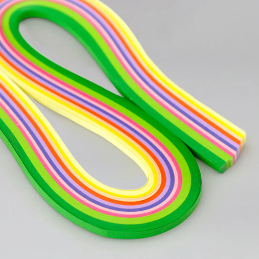 Spring Shades 3mm Quilling Strips Selection, pack of 120
